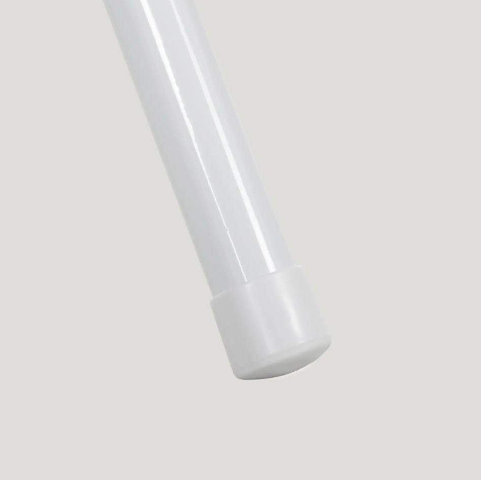 4er Set Klappstühle Weiß – Kunstleder Faltstühle für Büro & Empfang