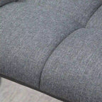 2er-Set Barhocker Grau – Höhenverstellbar, Drehbar, Retro-Design Kunstleder/Leinen-Optik (64–85 cm)