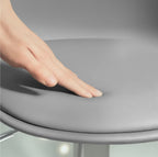 2er Barhocker Set Grau – Höhenverstellbar (62–82 cm), Drehbar, Kunstleder, bis 120 kg