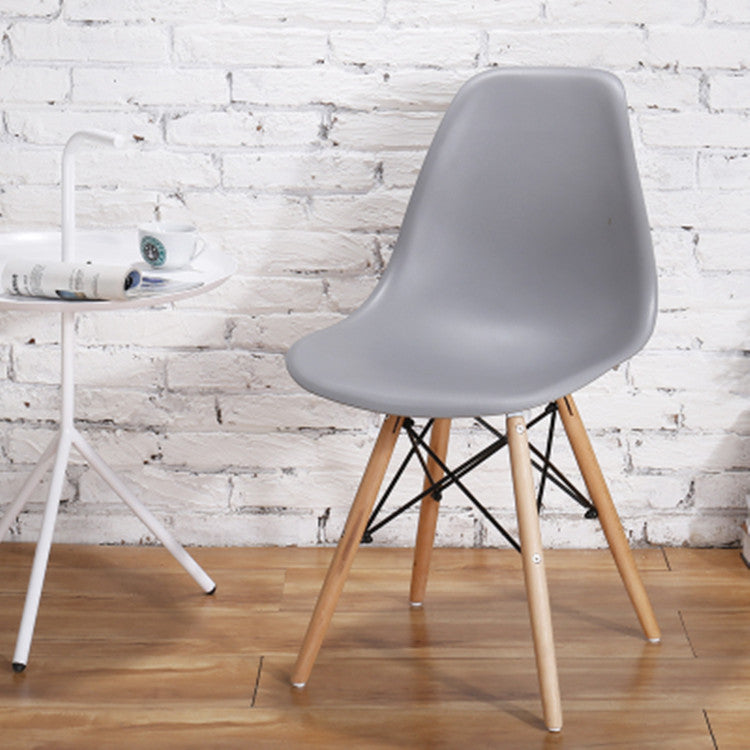 Skandinavisches Retro Design 4-Personen Essgruppe - 120x80 cm Rechteckiger Tisch & Stühle